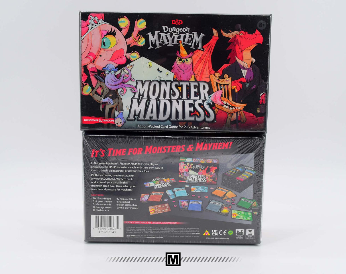 Dungeon Mayhem - Monster Madness Card Game [D&D] Wizards of the Coast