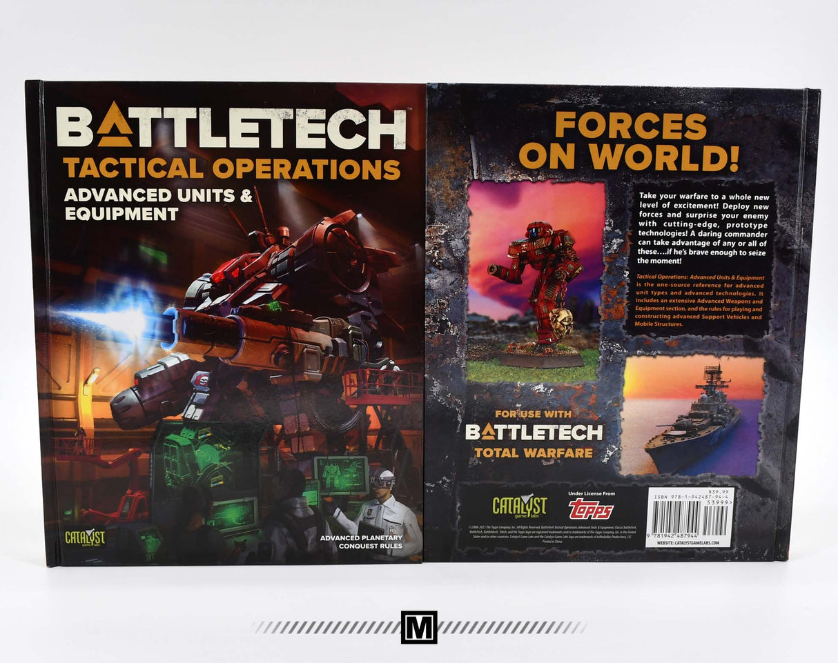 Tactical Operations: Advanced Units & Equipment [35003VB] Battletech