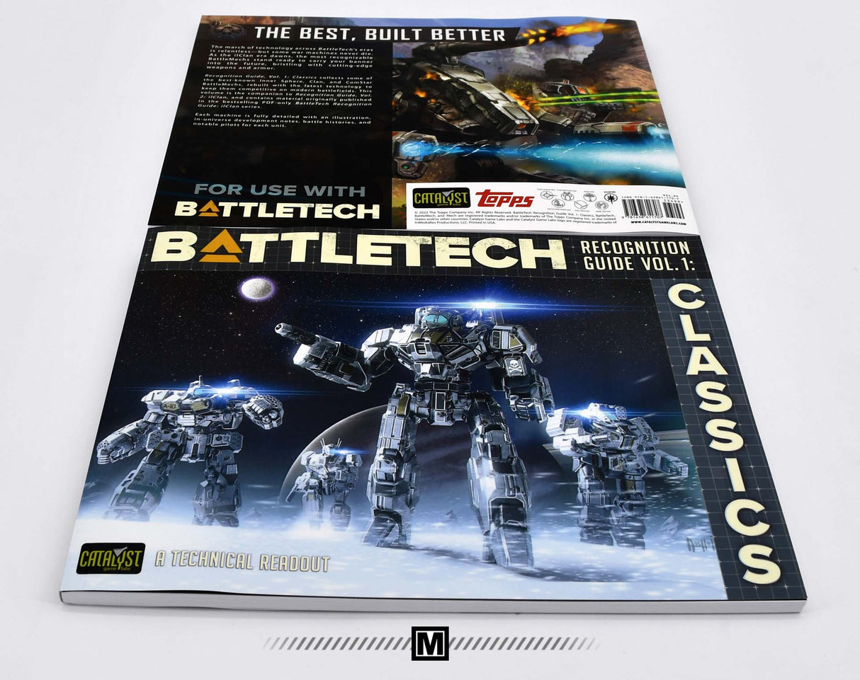 Recognition Guide Vol. 1 Classics [35139] Battletech