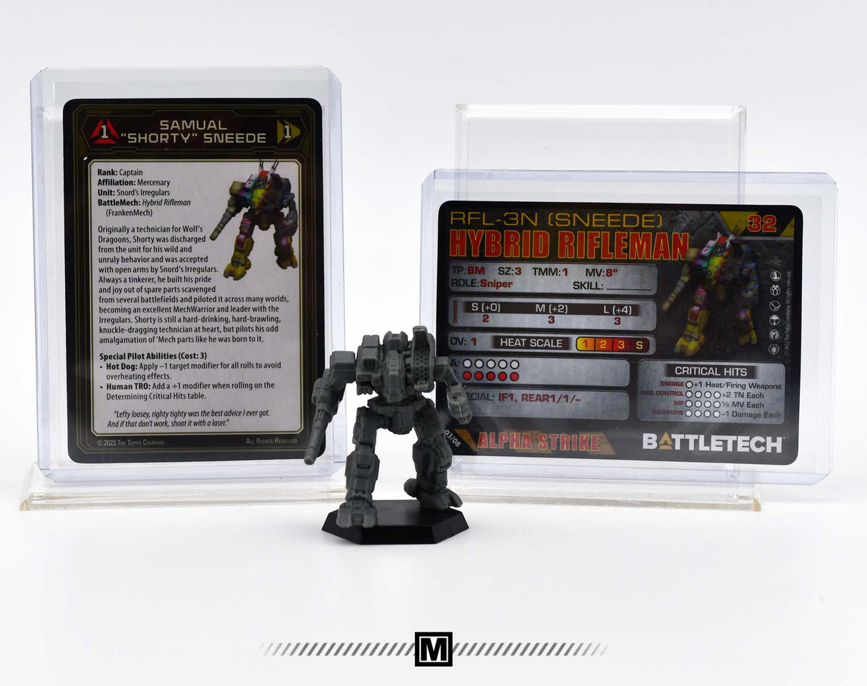 Rifleman [Hybrid] Miniature / Snord's Irregulars Assault Lance [35770 04]