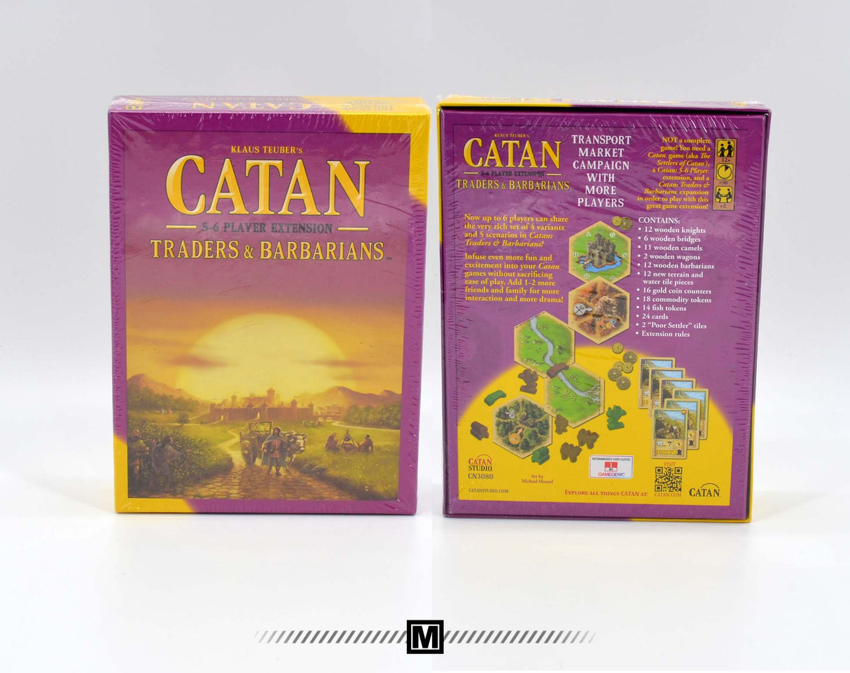 Traders & Barbarians 5-6 Player Extension [Catan]