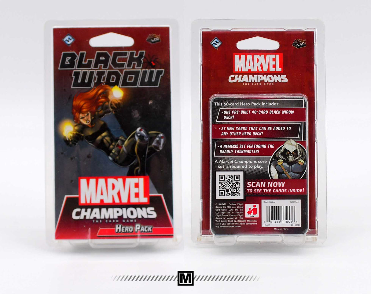 Black Widow Hero Pack [Marvel Champions] Fantasy Flight Games