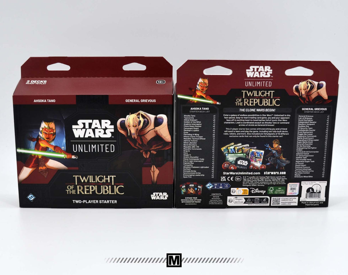 Two-Player Starter Box [Star Wars Unlimited - Twilight of the Republic]